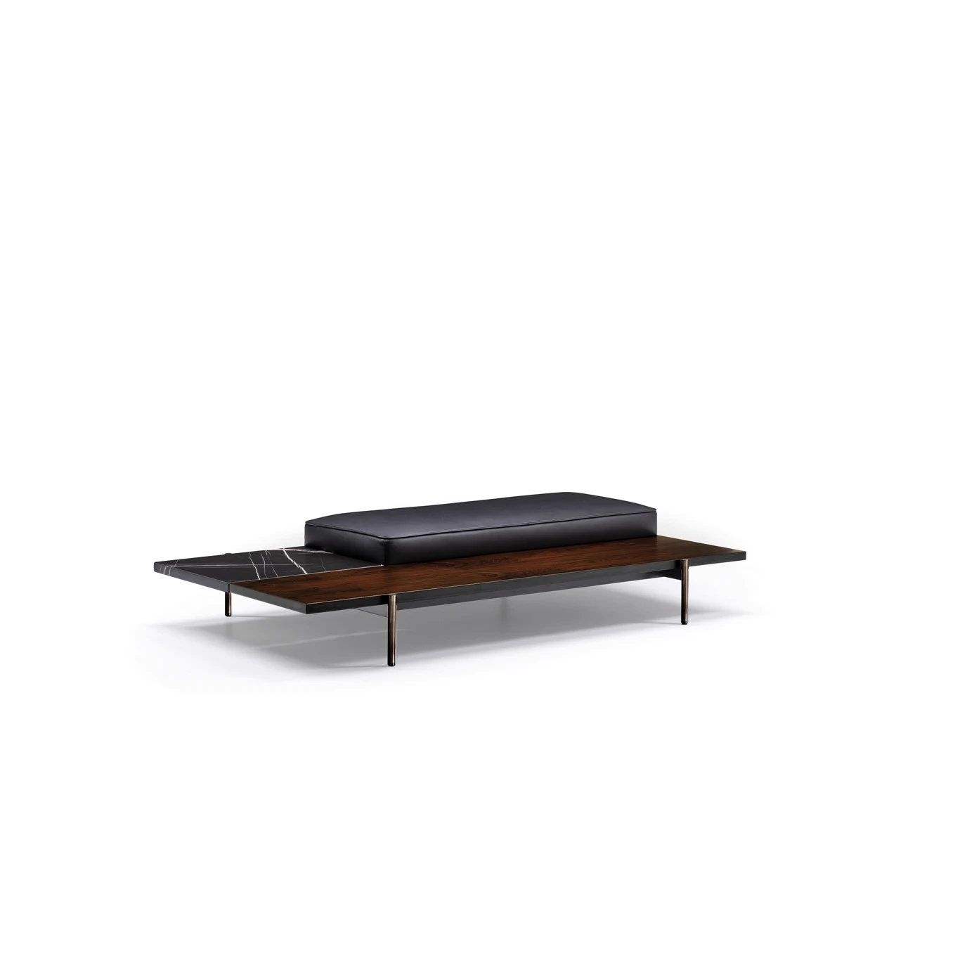 Банкетка Superquadra — Minotti, кожа