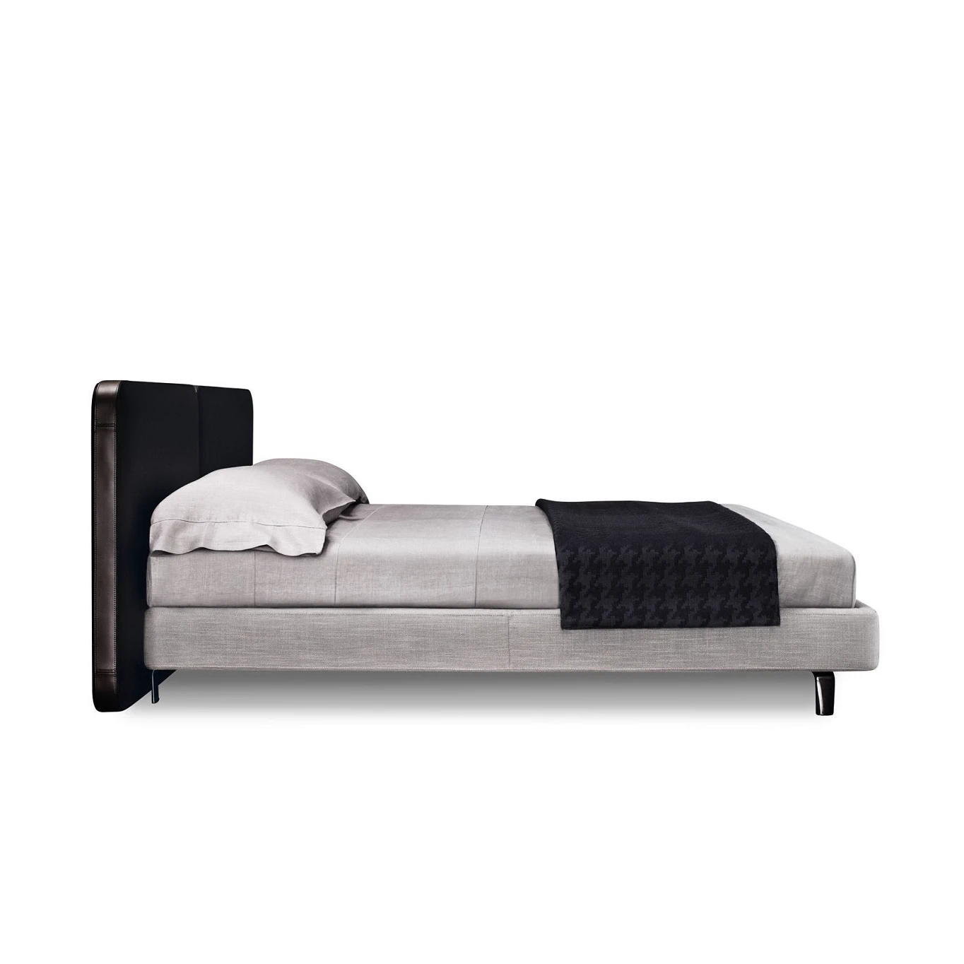 Кровать Tatlin — Minotti, кожа