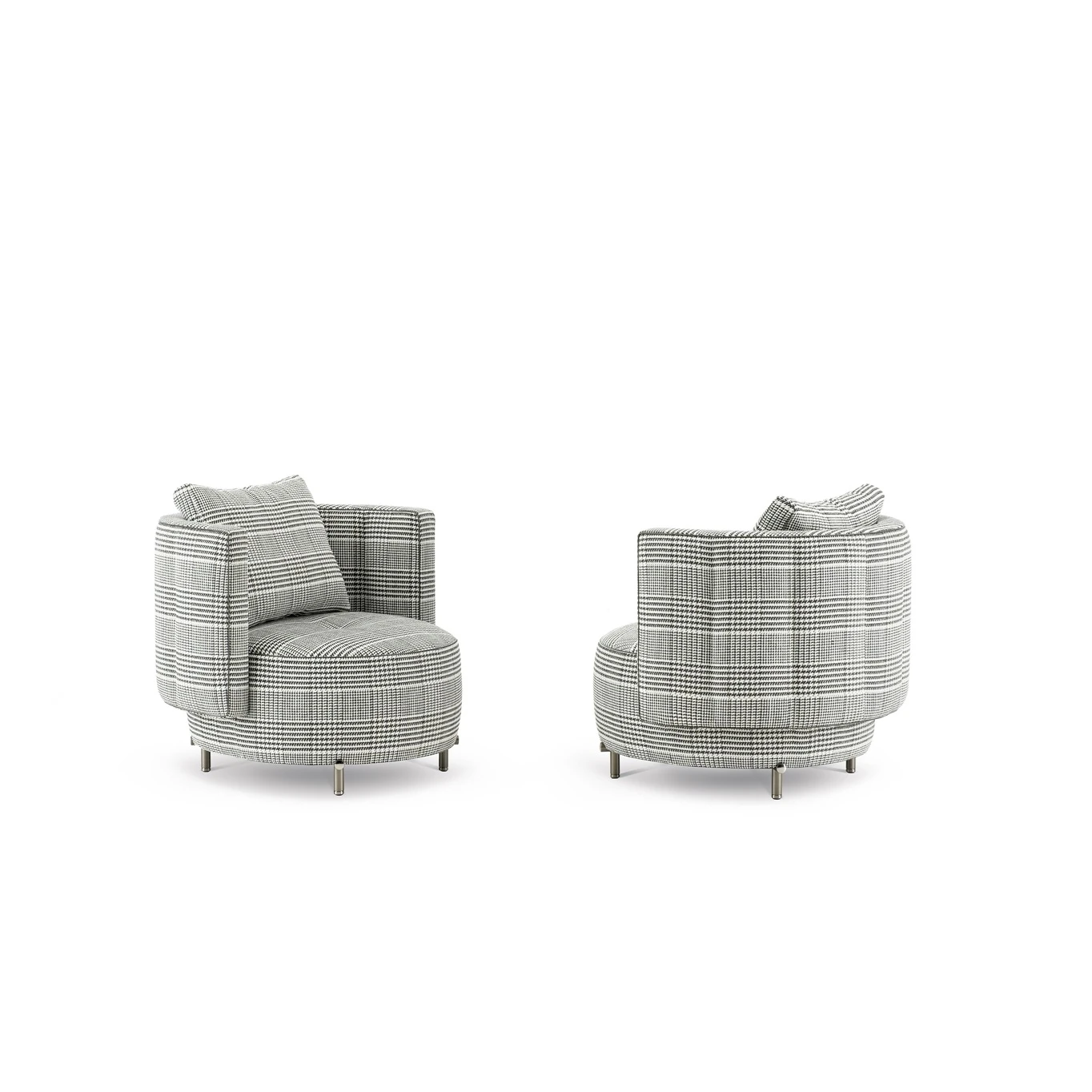 Кресло Torii Bold — Minotti, нубук