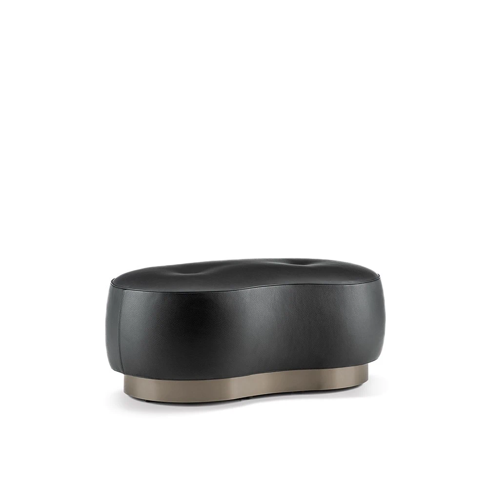 Пуф Torii Bold — Minotti, кожа
