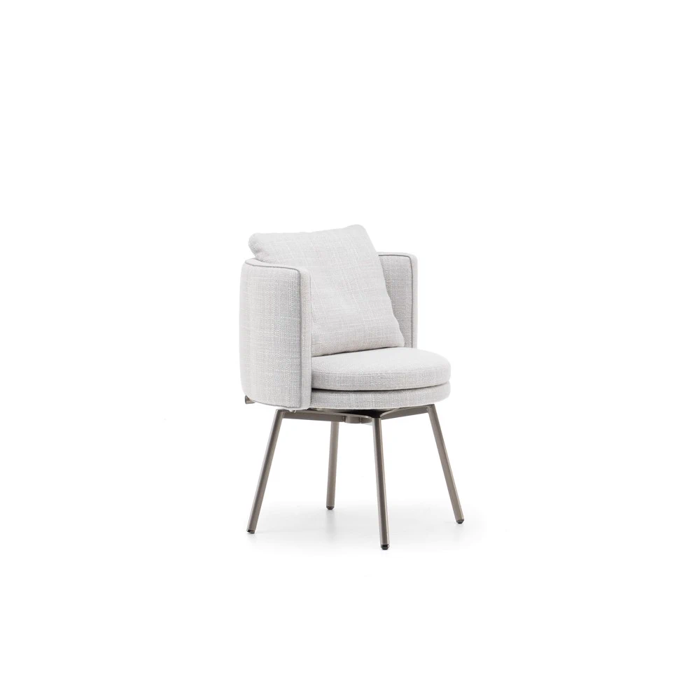 Стул Torii "Dining" — Minotti, нубук