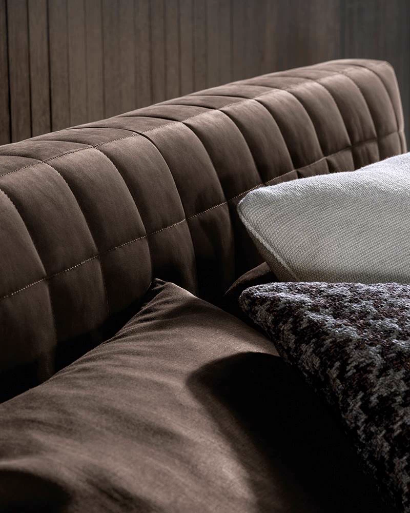 Кровать Twiggy Bed — Minotti, кожа, фото 5