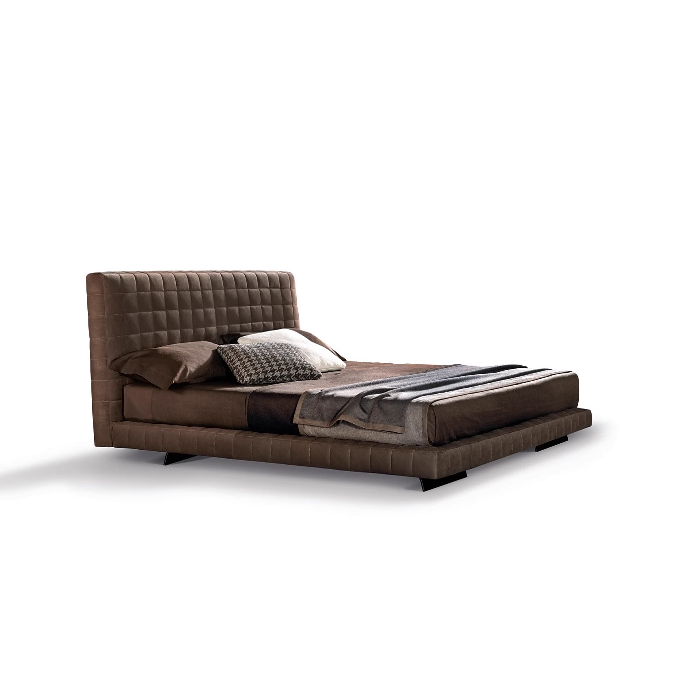 Кровать Twiggy Bed — Minotti, кожа