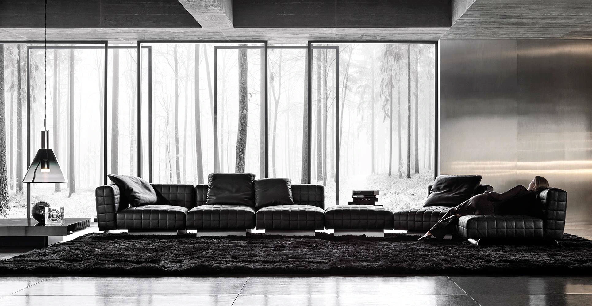 Диван Twiggy — Minotti, кожа, фото 5