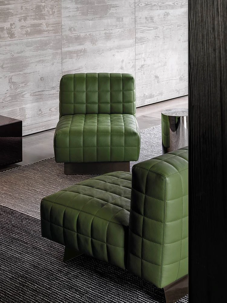 Кресло Twiggy — Minotti, кожа, фото 4