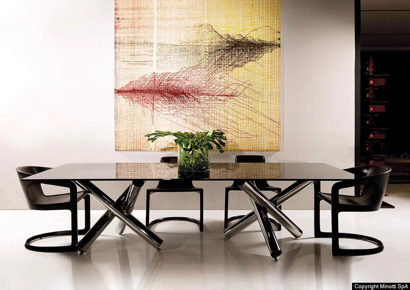 Стул Twombly — Minotti, кожа, фото 6