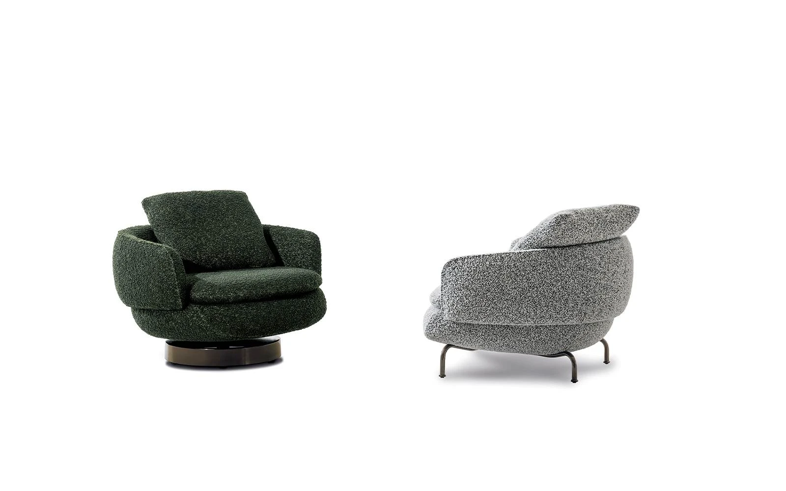 Кресло Vivienne — Minotti, кожа, фото 2