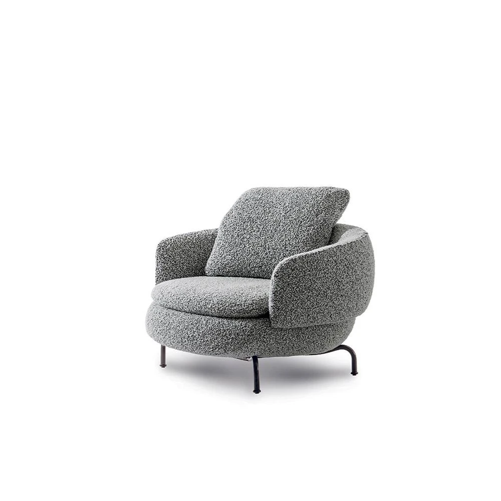 Кресло Vivienne — Minotti, кожа, фото 3