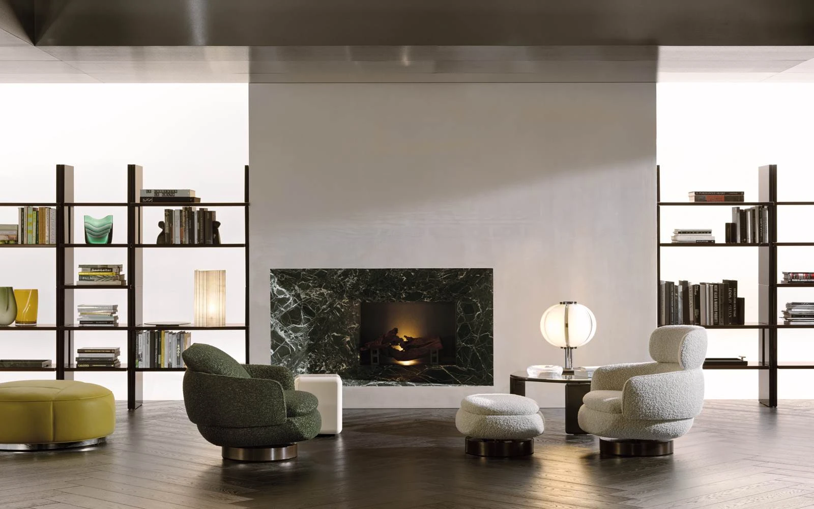 Кресло Vivienne — Minotti, кожа, фото 6