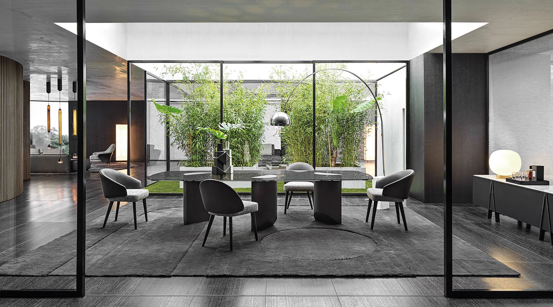 Стол Wedge "Dining" — Minotti, мрамор, фото 4
