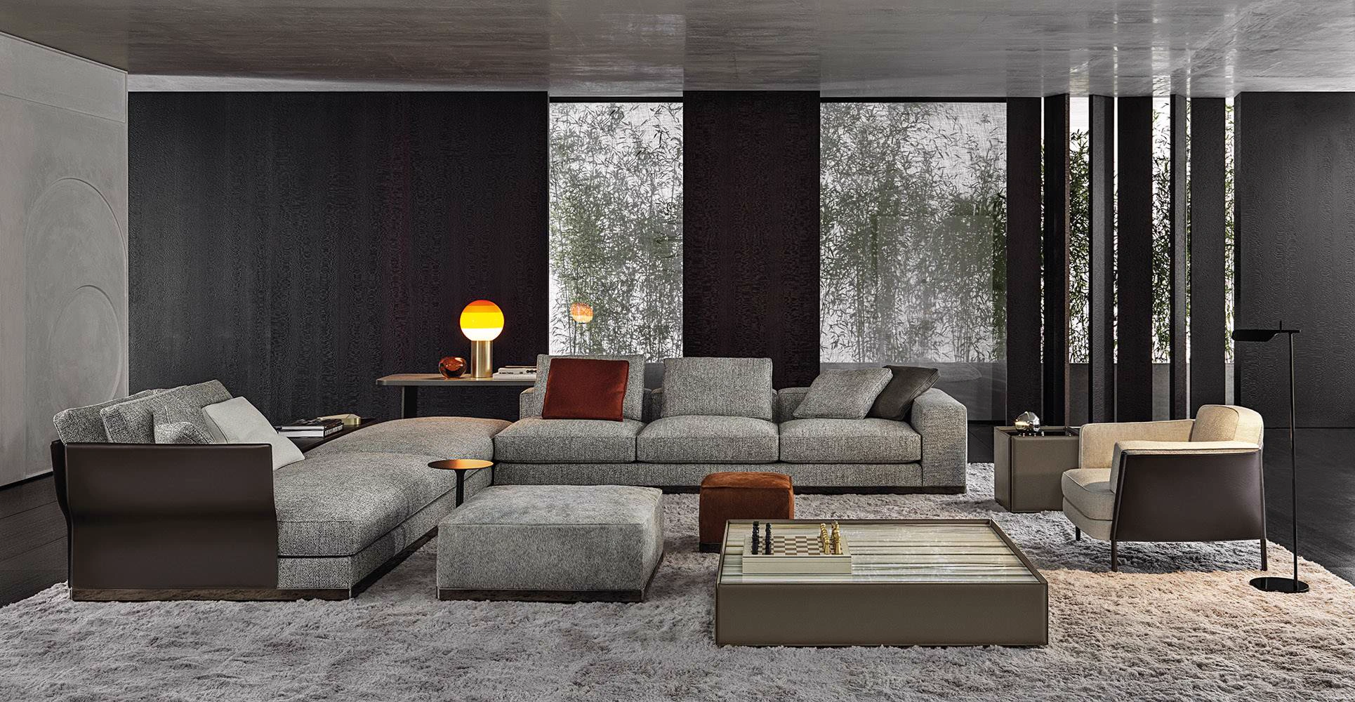 Диван West — Minotti, кожа, фото 3