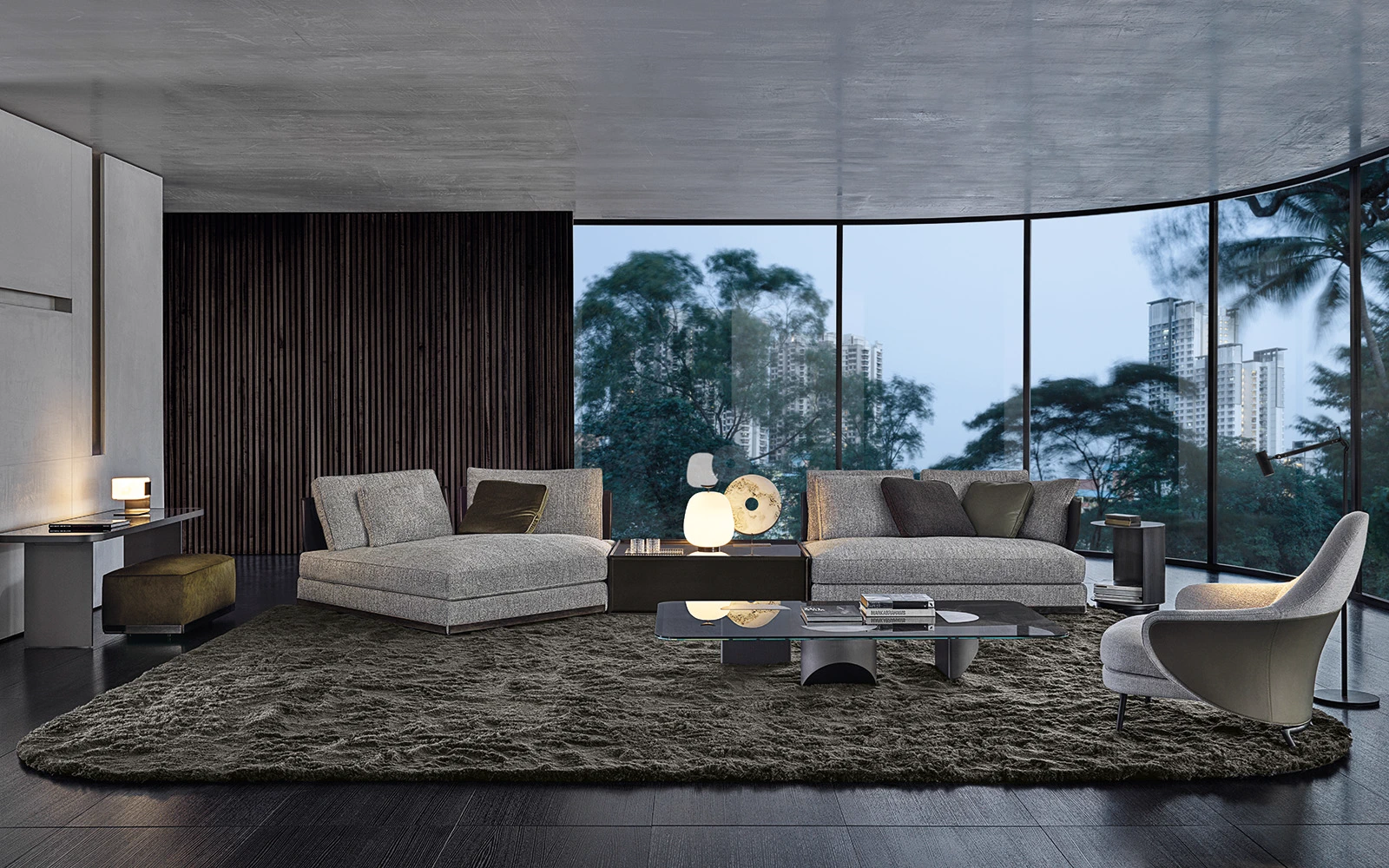 Диван West — Minotti, кожа, фото 6