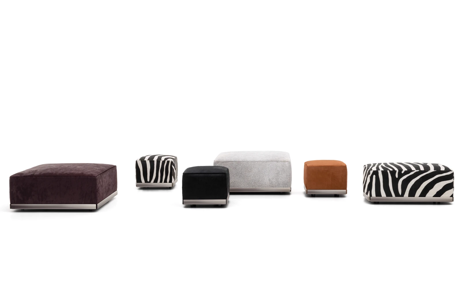 Пуф West — Minotti, кожа, фото 2