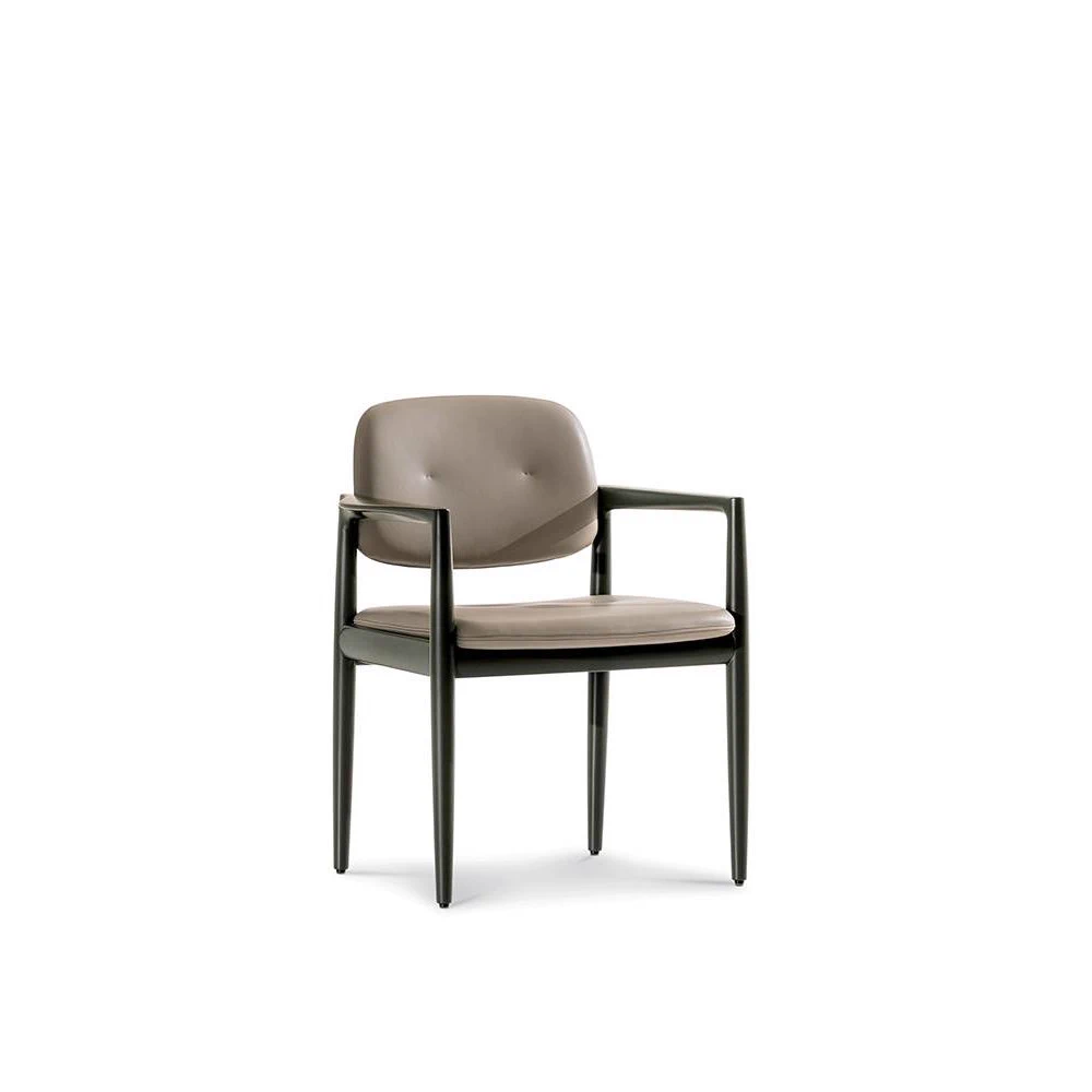Стул Yoko "Dining" — Minotti, кожа, фото 2