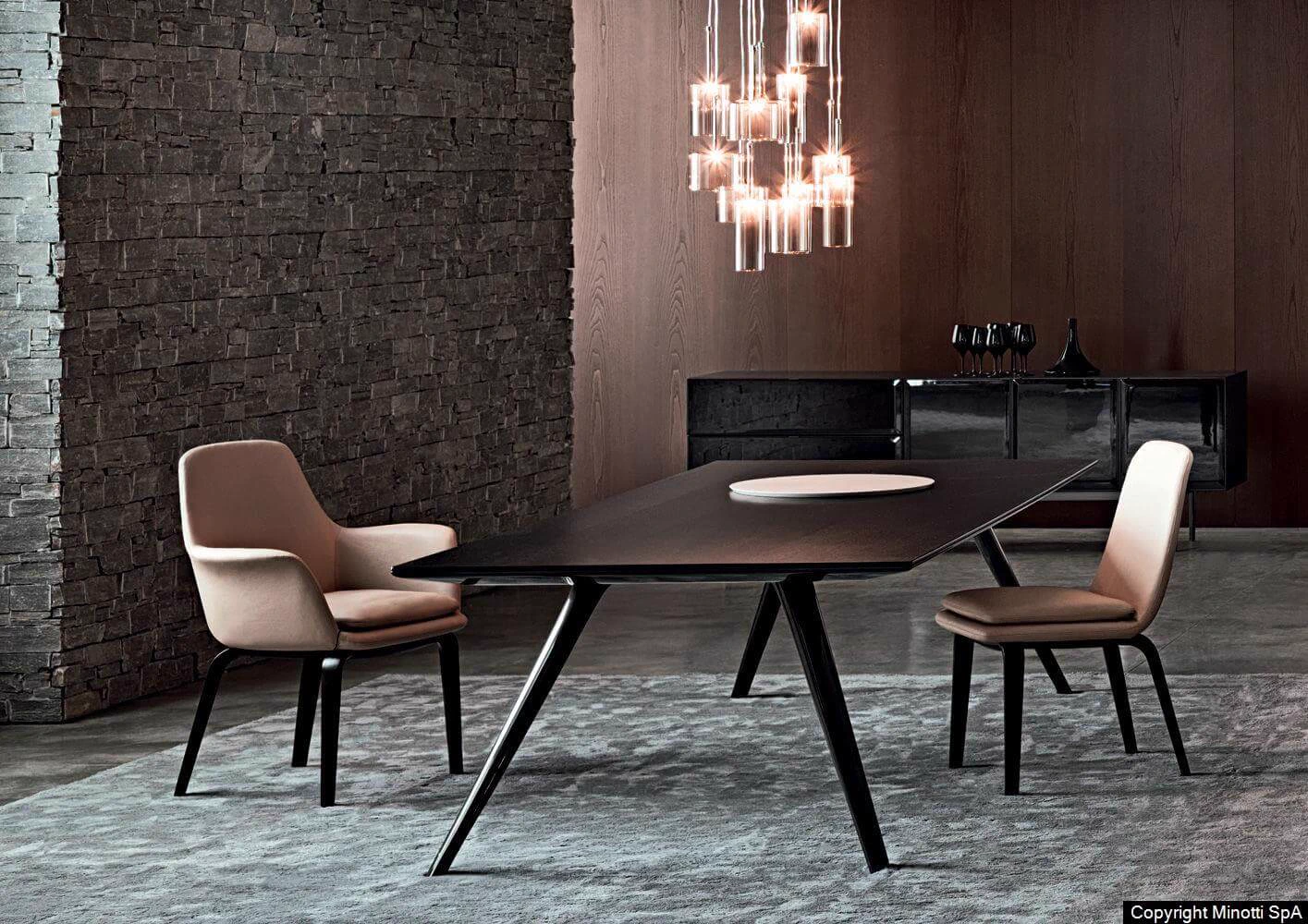 Стул York — Minotti, кожа, фото 2