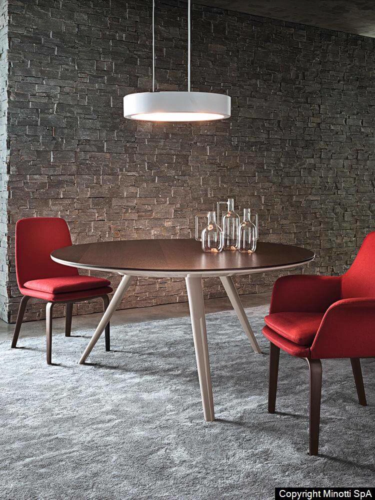 Стул York — Minotti, кожа, фото 4