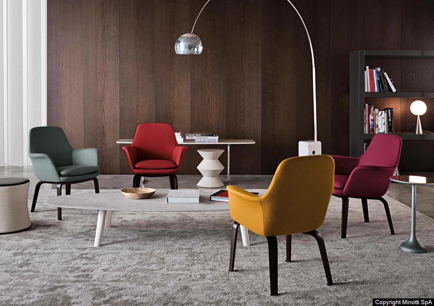 Стул York — Minotti, кожа, фото 6