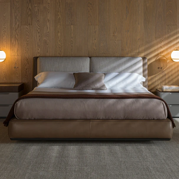 Кровать 180*200 Aldgate — Molteni & C, кожа