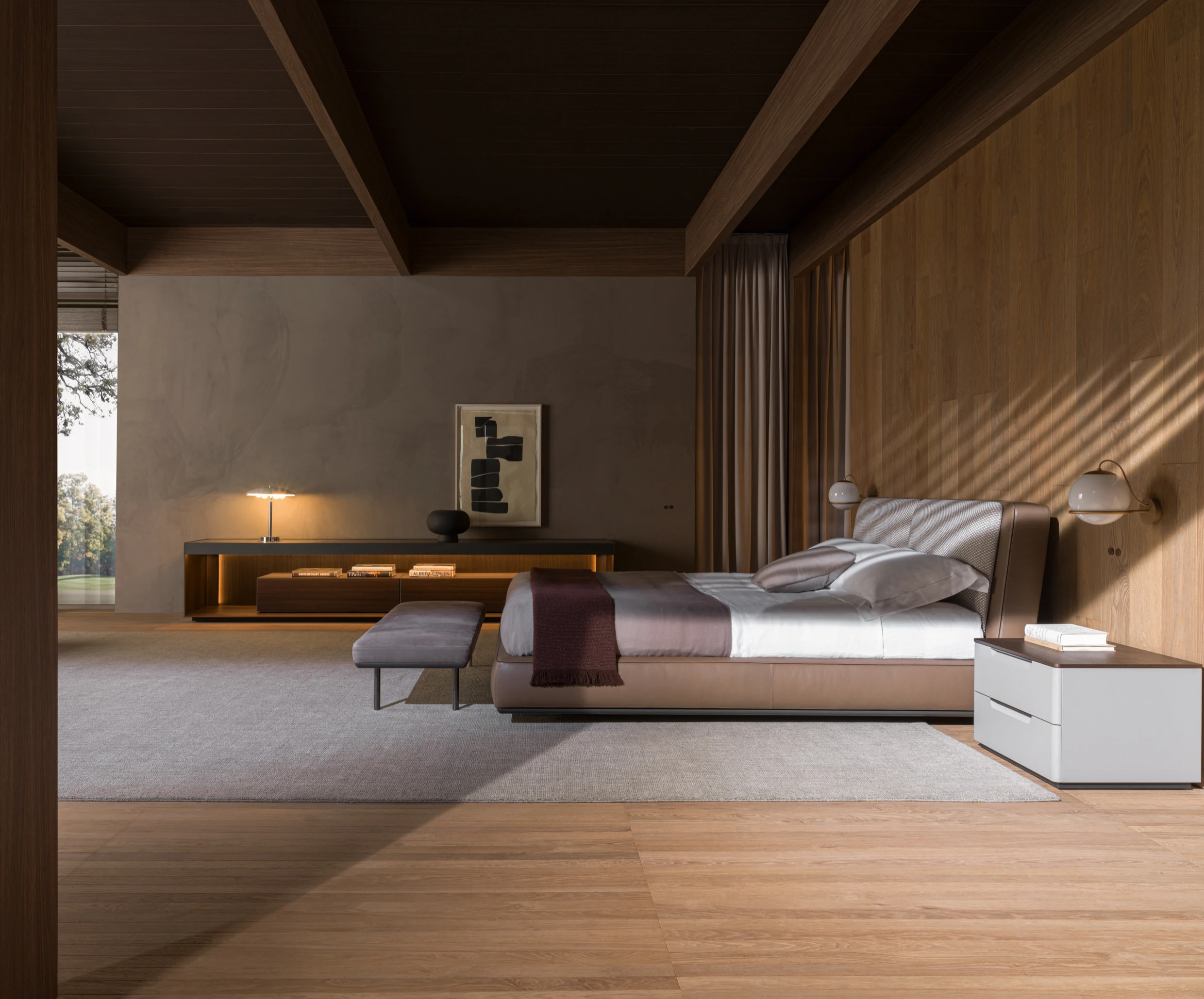 Комод и тумба прикроватная 7070 — Molteni & C, фото 6
