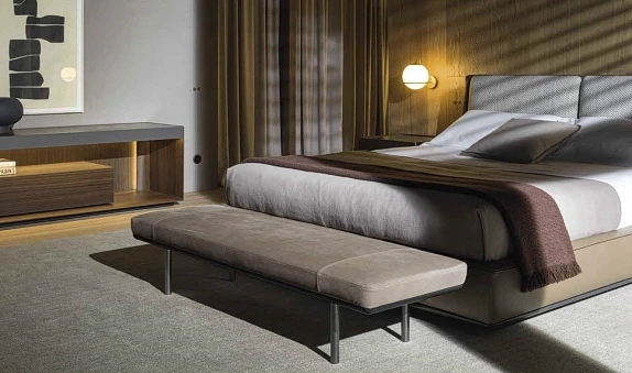 Банкетка Aldgate — Molteni & C, кожа, фото 2