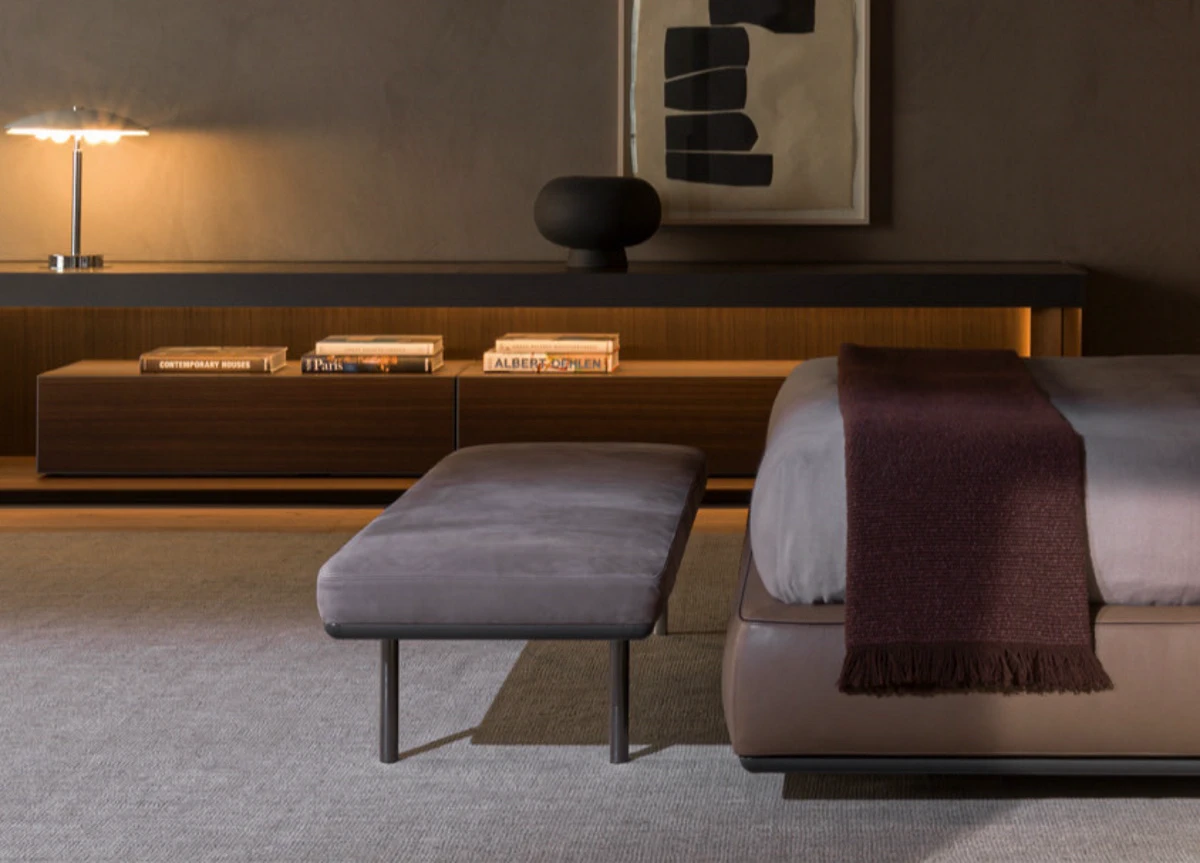 Банкетка Aldgate — Molteni & C, кожа, фото 5
