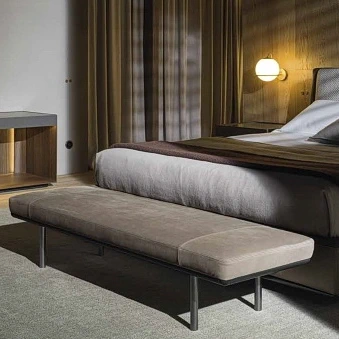 Банкетка в коже Aldgate — Molteni & C, кожа