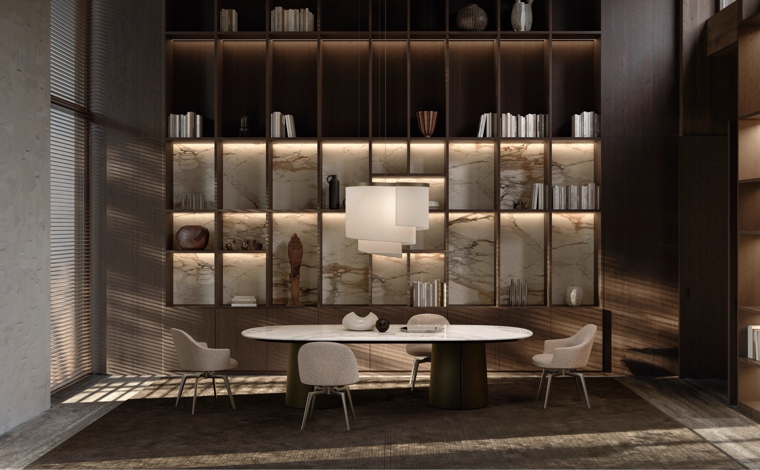 Стул Atelia — Molteni & C, кожа, фото 2