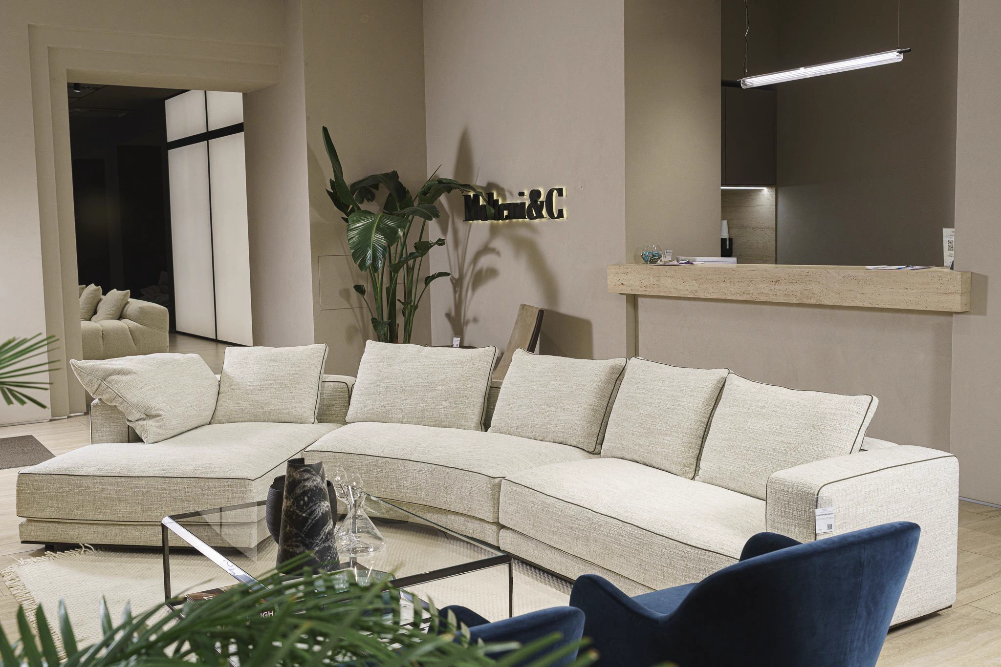 Композиция дивана Augusto — Molteni & C, кожа, фото 2