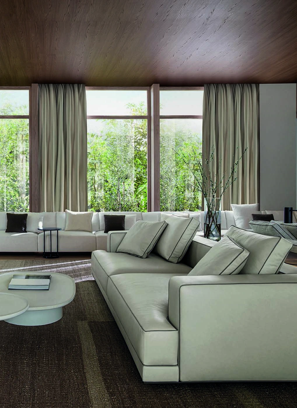 Диван Augusto — Molteni & C, кожа, фото 3