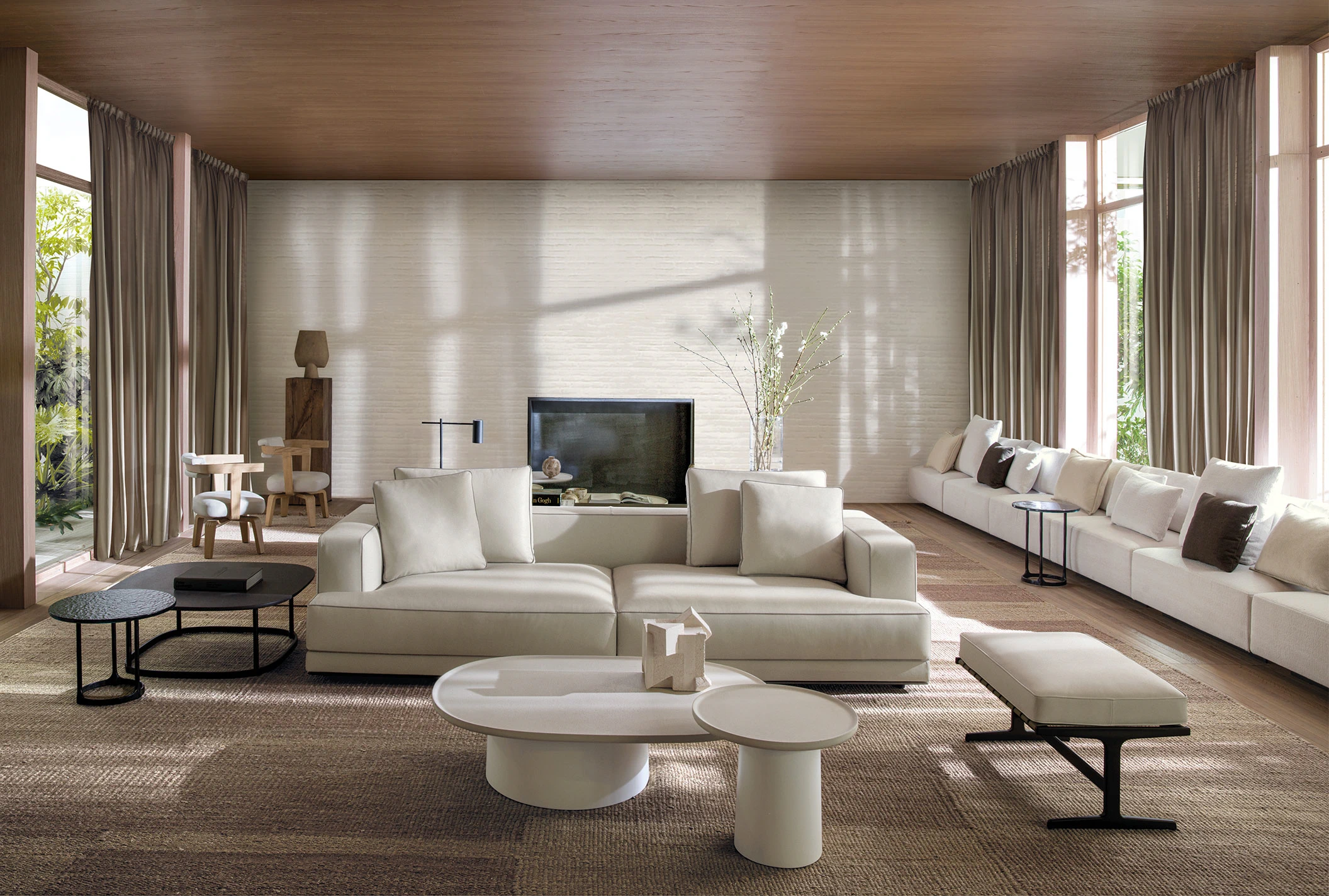 Диван Augusto — Molteni & C, кожа, фото 6