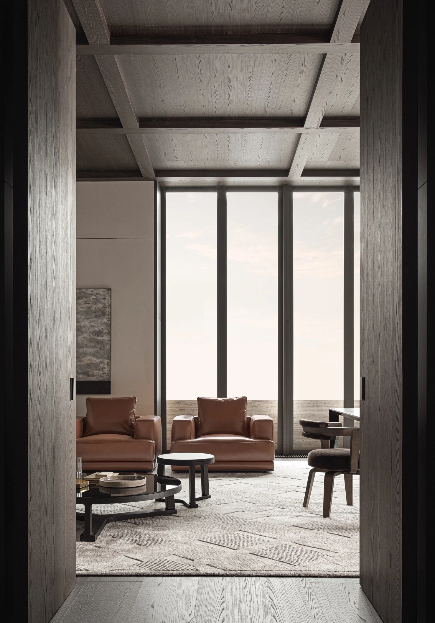 Кресло Augusto — Molteni & C, ткань, фото 5