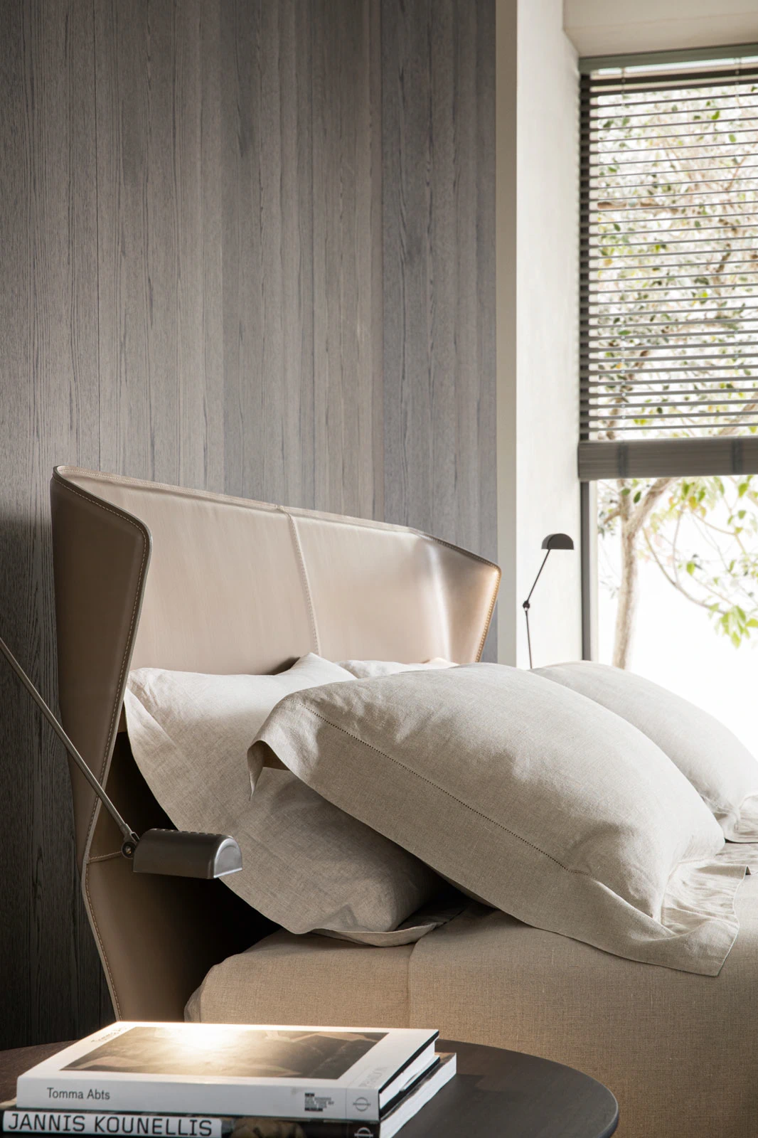 Кровать Azul — Molteni & C, кожа, фото 5