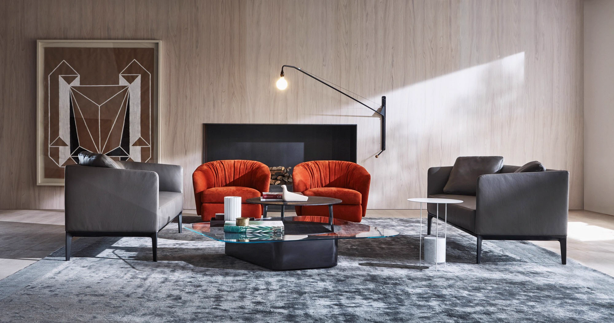 Диван Camden — Molteni & C, кожа, фото 4