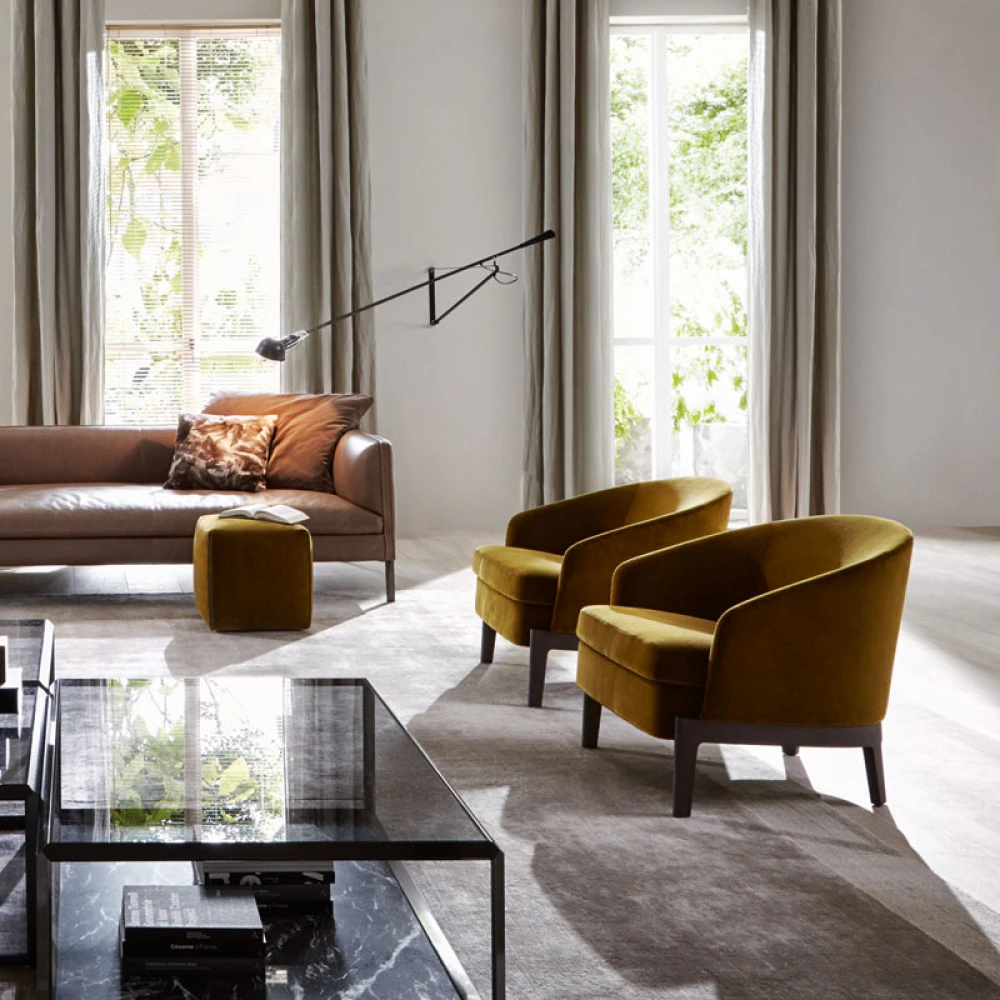 Кресло Chelsea Armchair — Molteni & C, кожа, фото 5