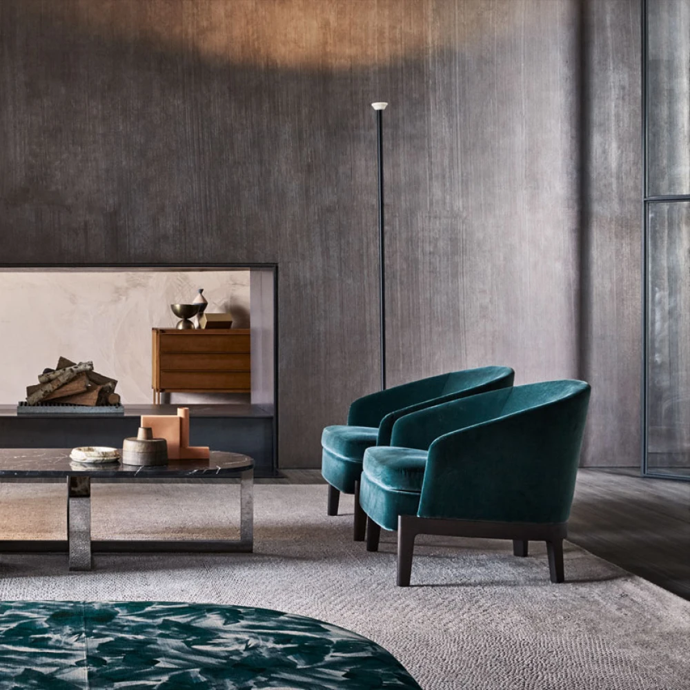 Кресло Chelsea Armchair — Molteni & C, кожа, фото 6