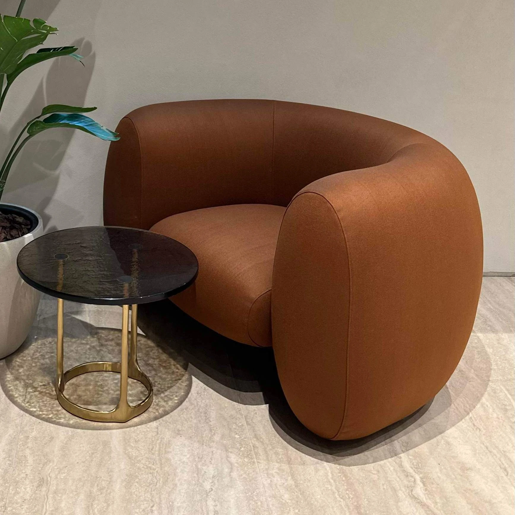 Кресло Cinnamon Zeus — Molteni & C, ткань