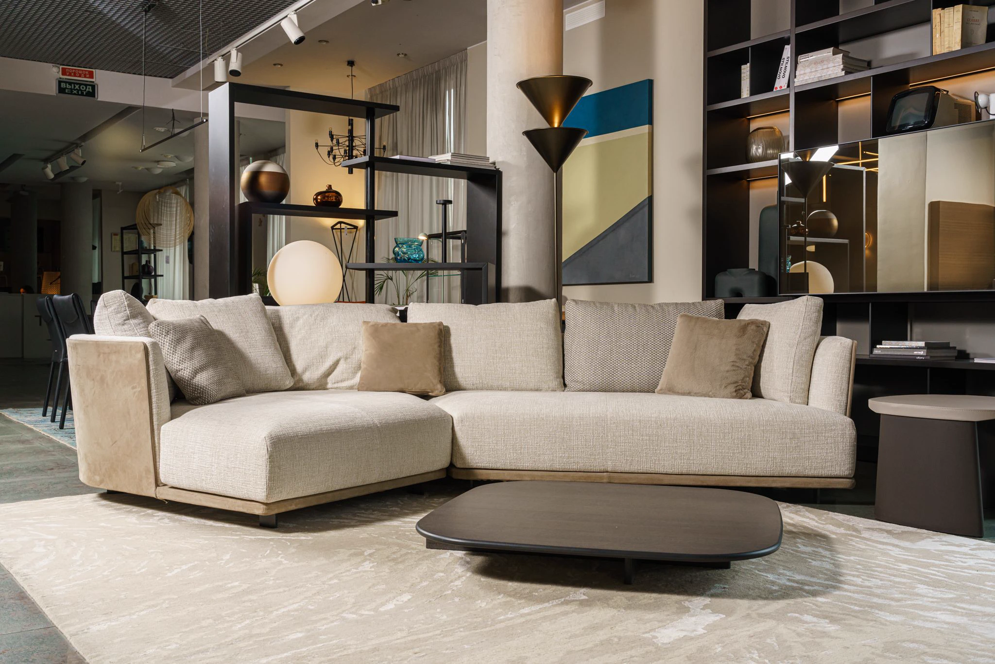 Диван Cleo — Molteni & C, ткань, фото 2
