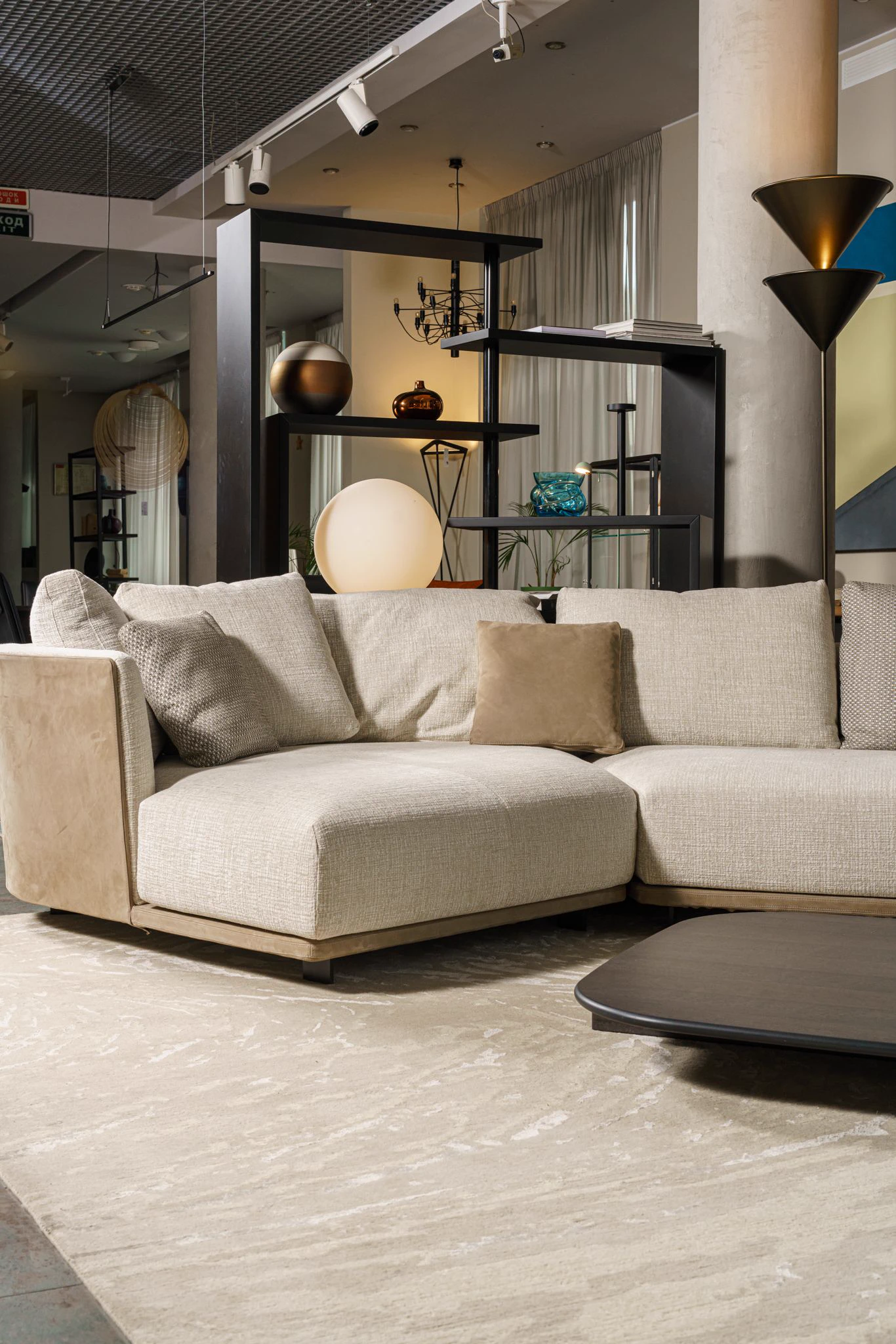 Диван Cleo — Molteni & C, ткань, фото 3