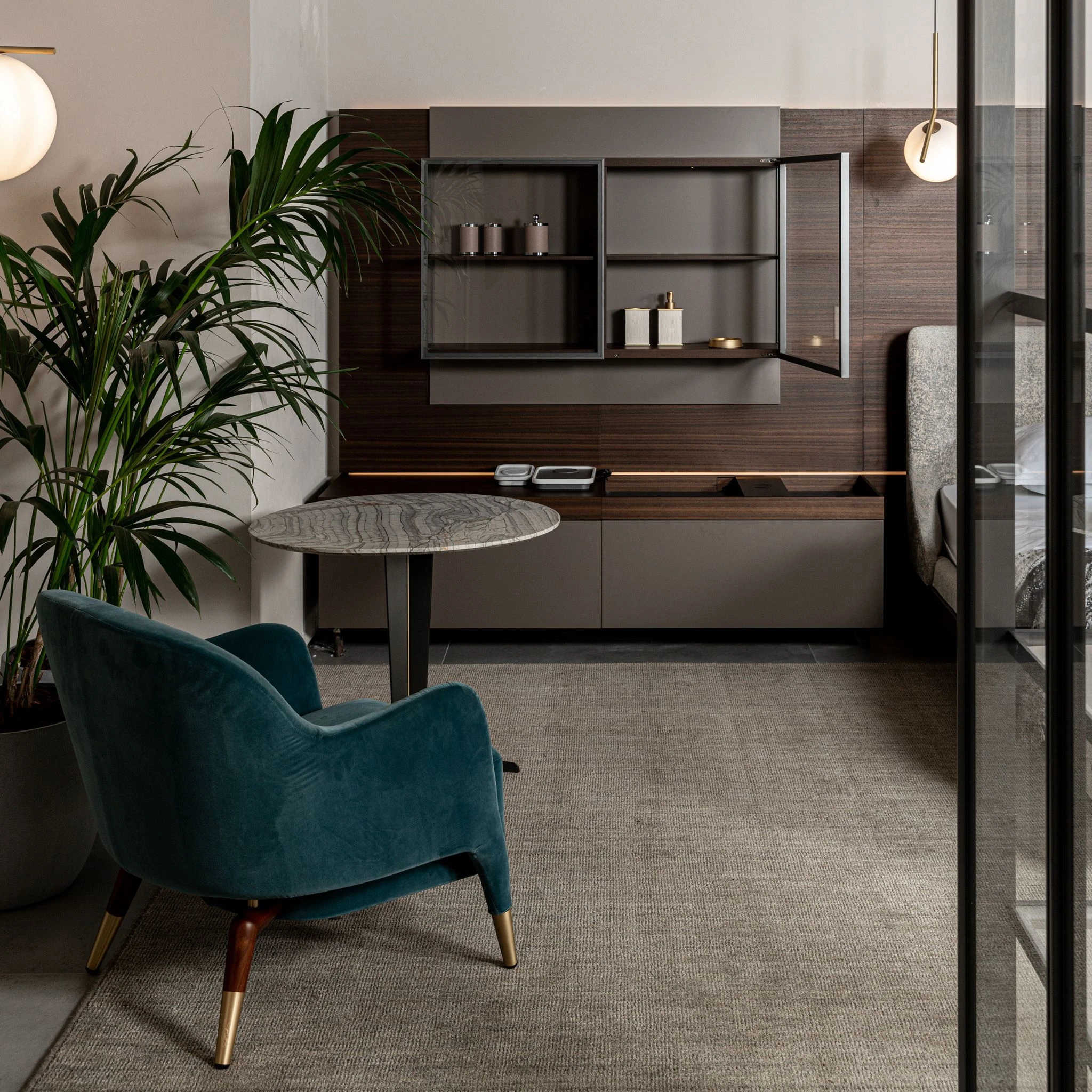 Кресло D.151.4 — Molteni & C, текстиль, фото 3