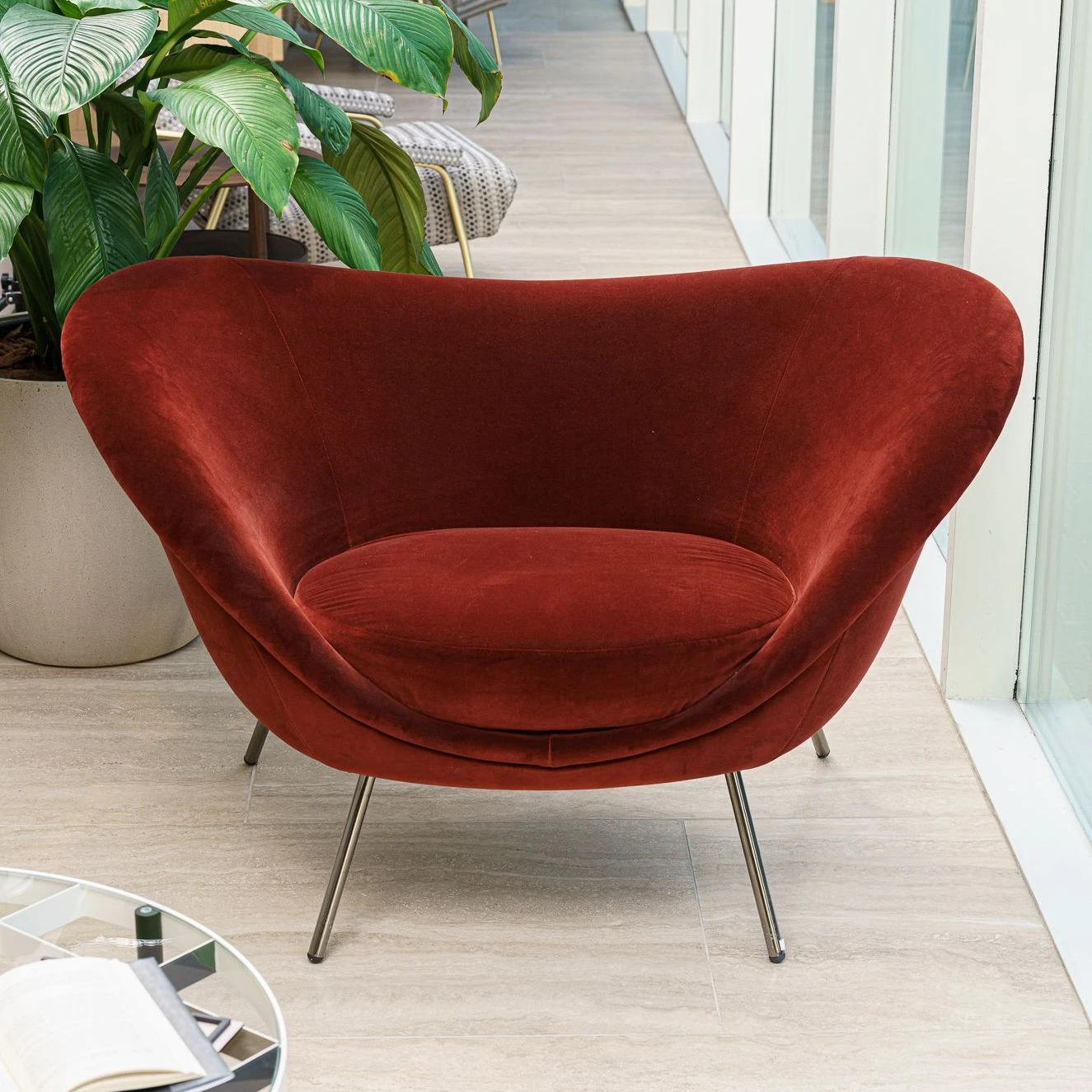Кресло D.154.2 Gio Ponti — Molteni & C, кожа