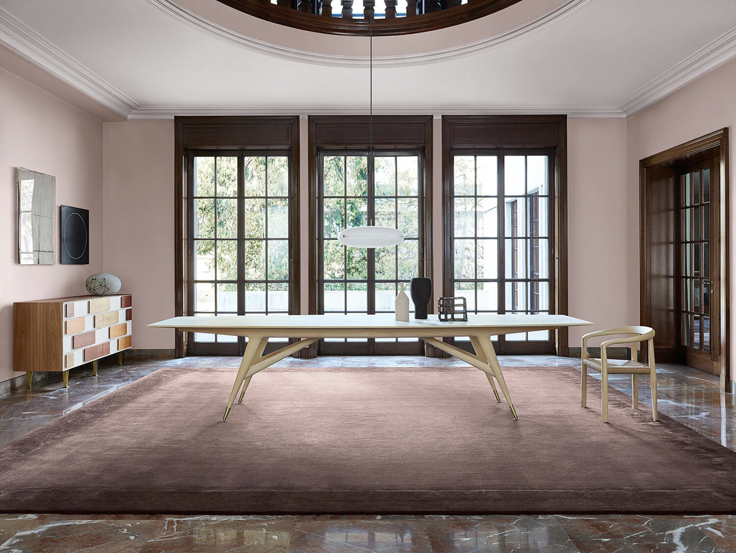 Стол D.859.1 — Molteni & C, массив дерева, фото 3