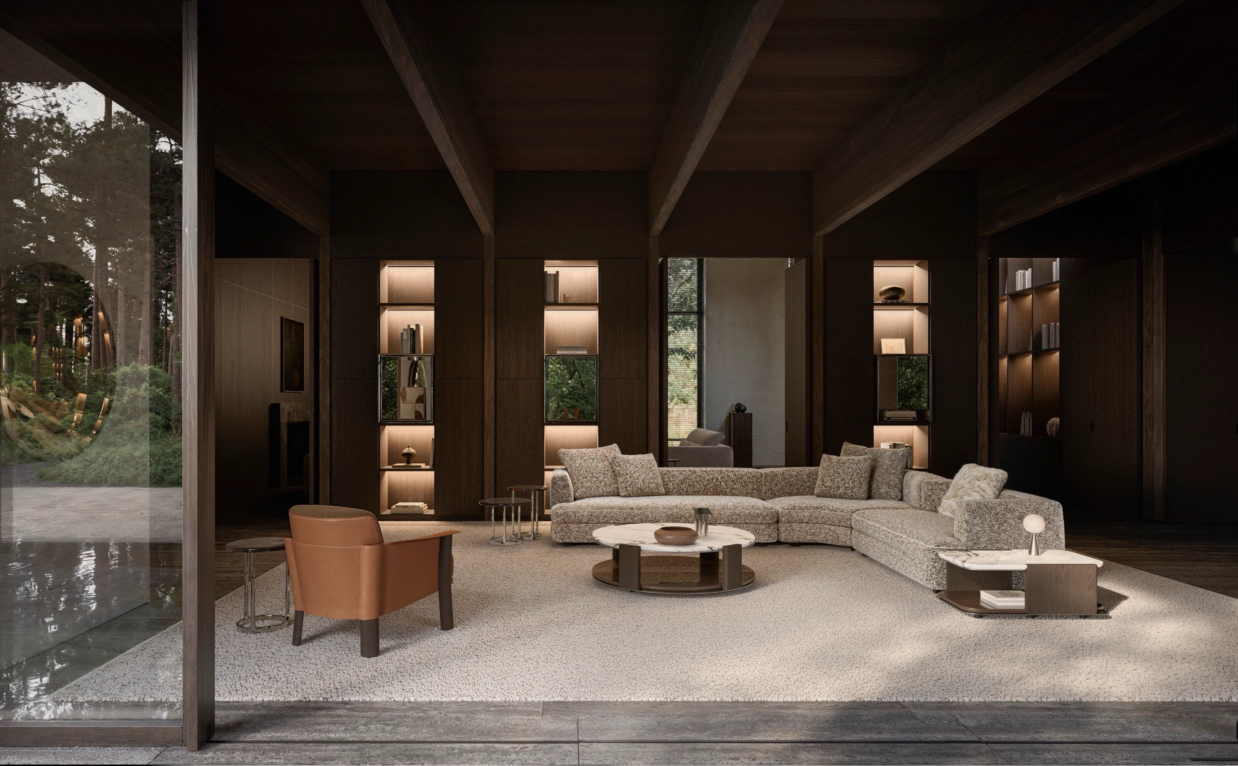 Диван Edmond — Molteni & C, кожа, фото 2