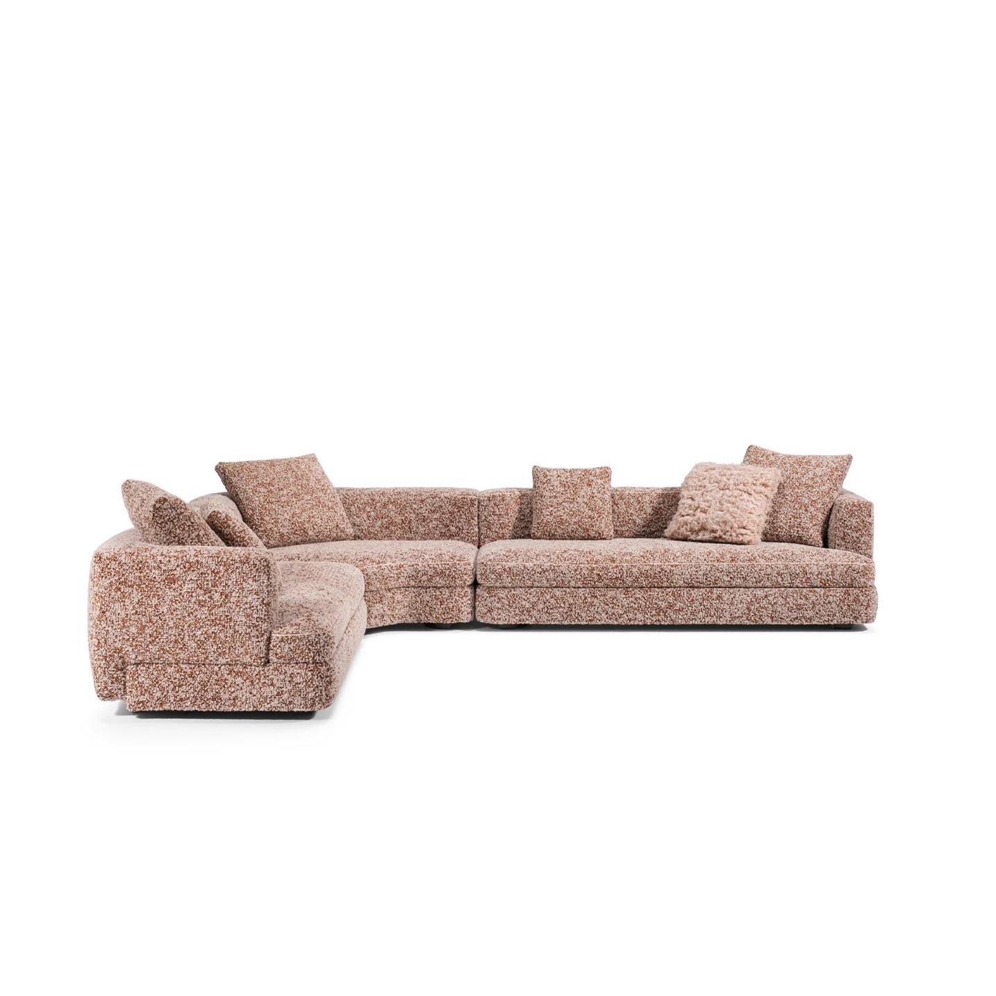 Каркас и наполнение: металл. Современный дизайн Диван Edmond — Molteni & C, кожа