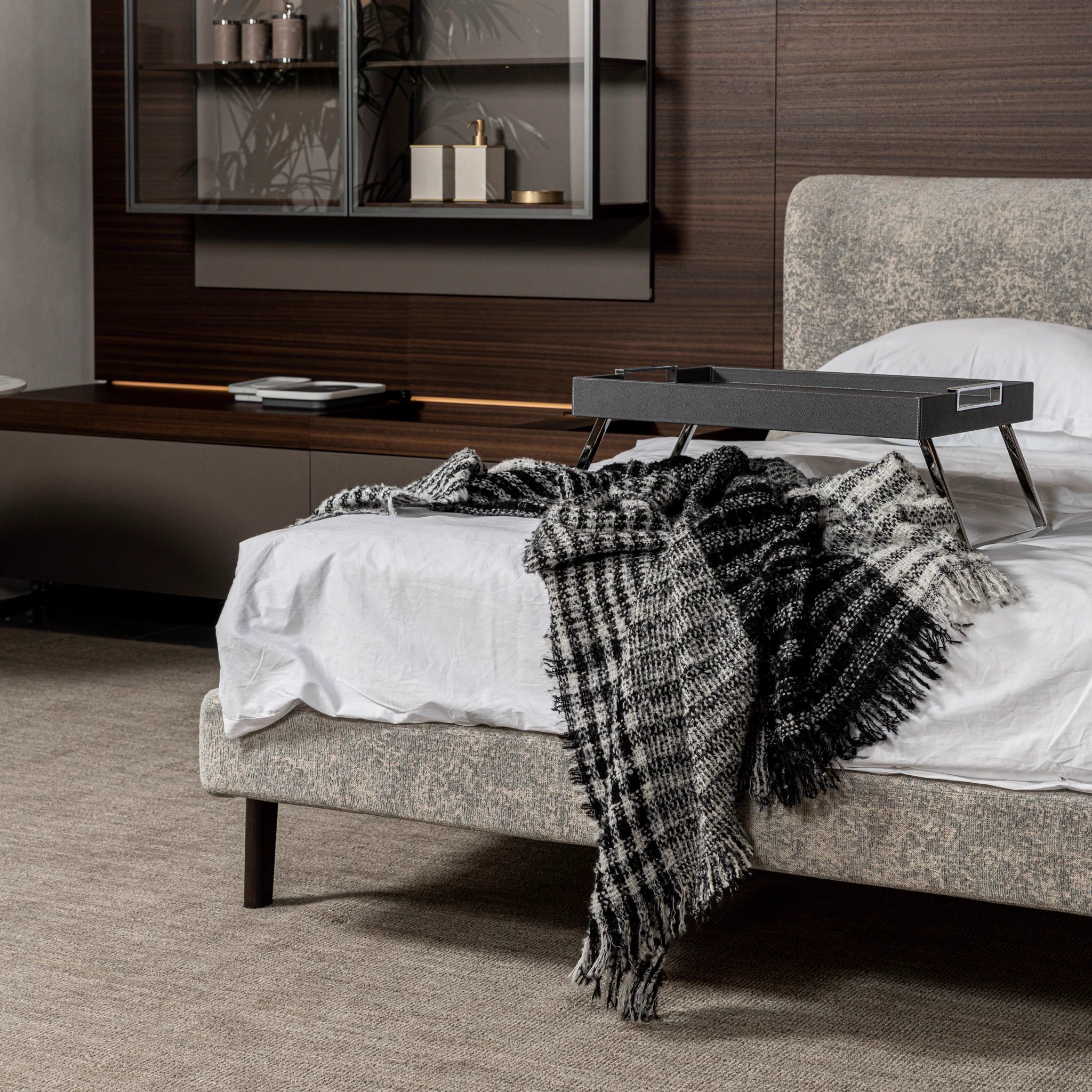 Кровать Fulham — Molteni & C, кожа, фото 4