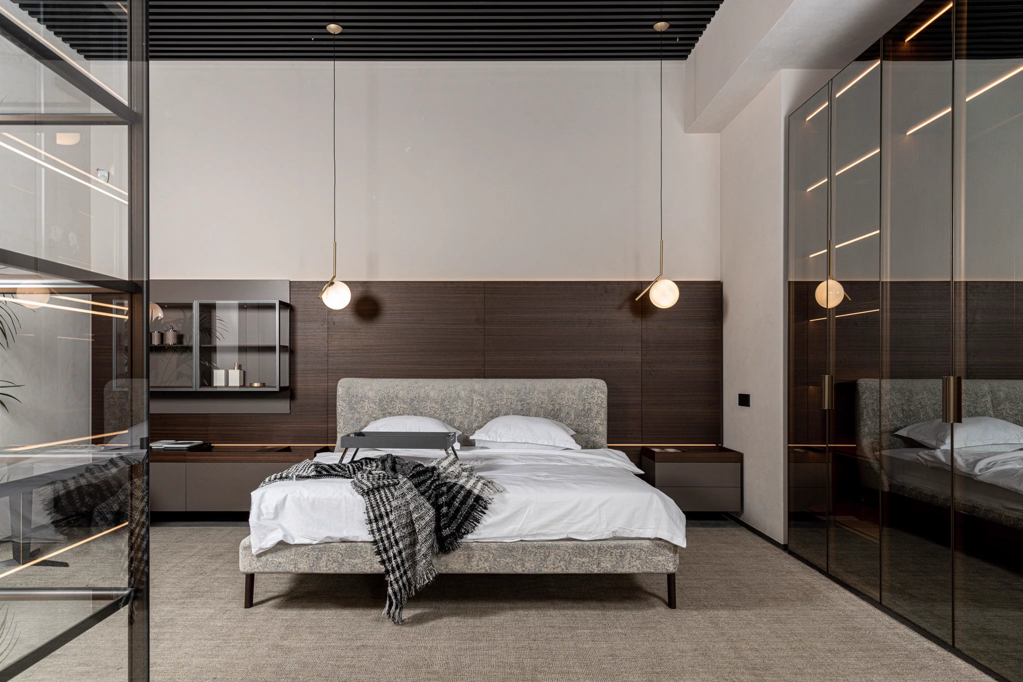 Кровать Fulham — Molteni & C, кожа, фото 5