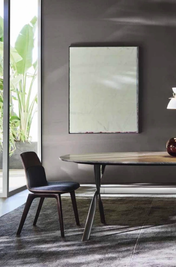 Современный дизайн Стол Gatwick Oval Orient Grey marble — Molteni & C, мрамор, фото 5