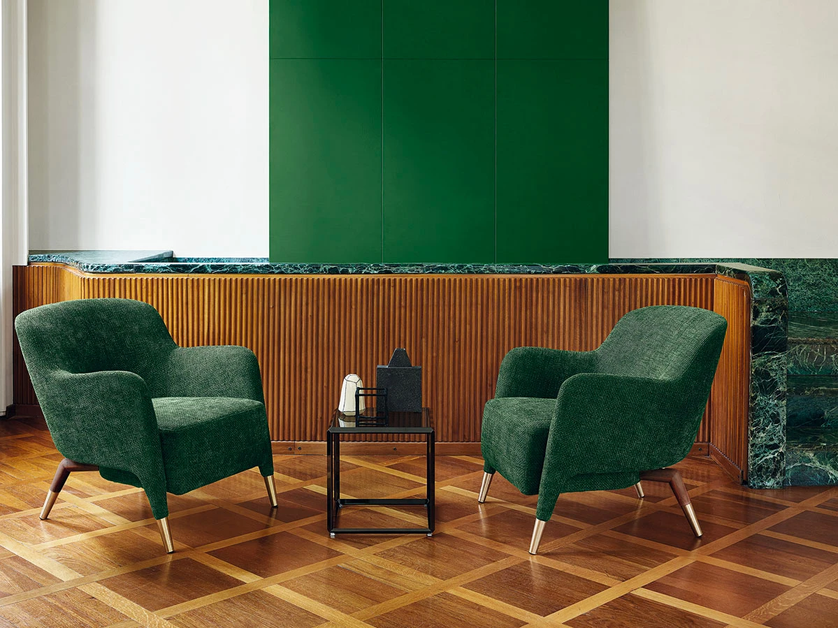 Кресло Gio Ponti D. 151. 4 — Molteni & C, текстиль, фото 2