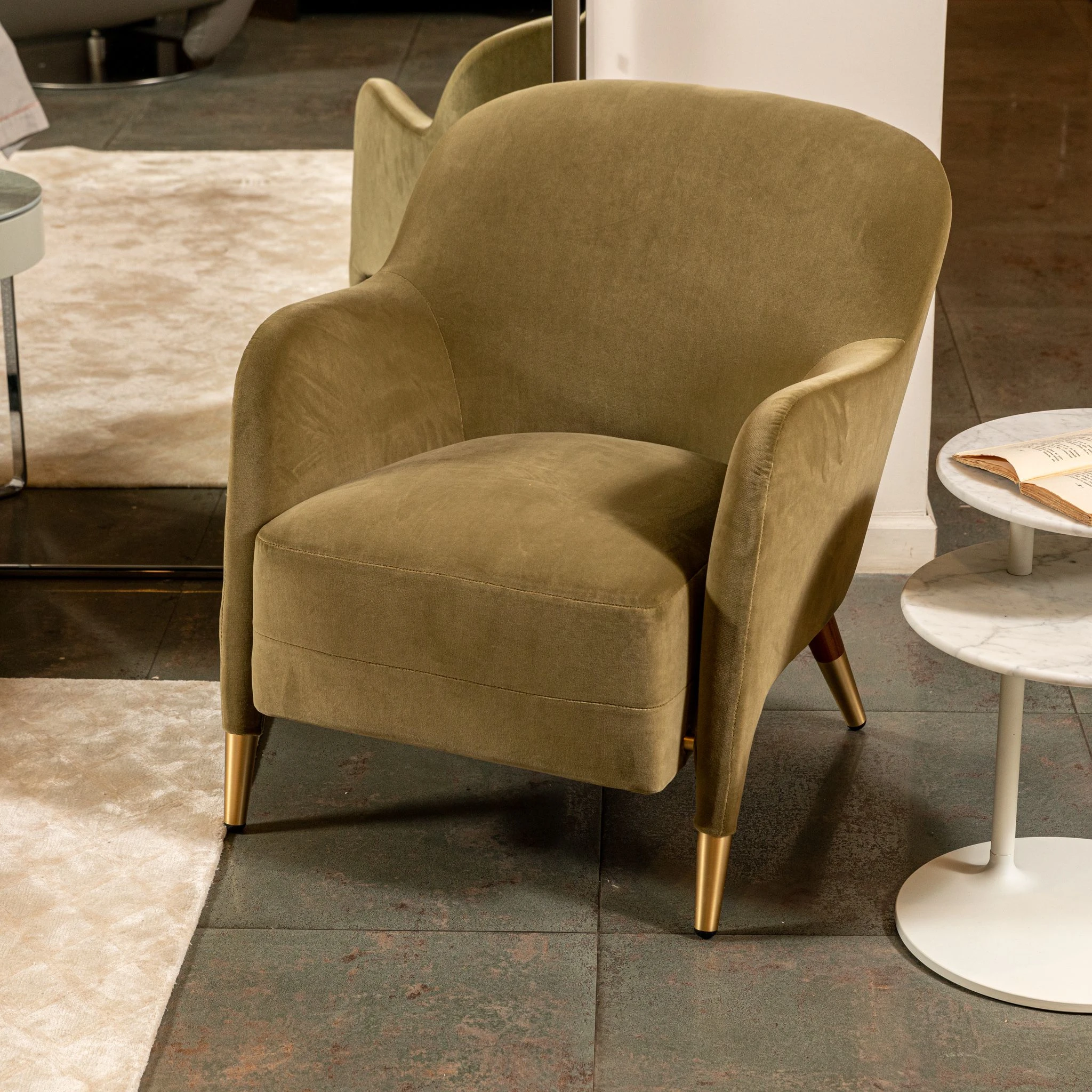 Кресло Gio Ponti — Molteni & C, текстиль, фото 2