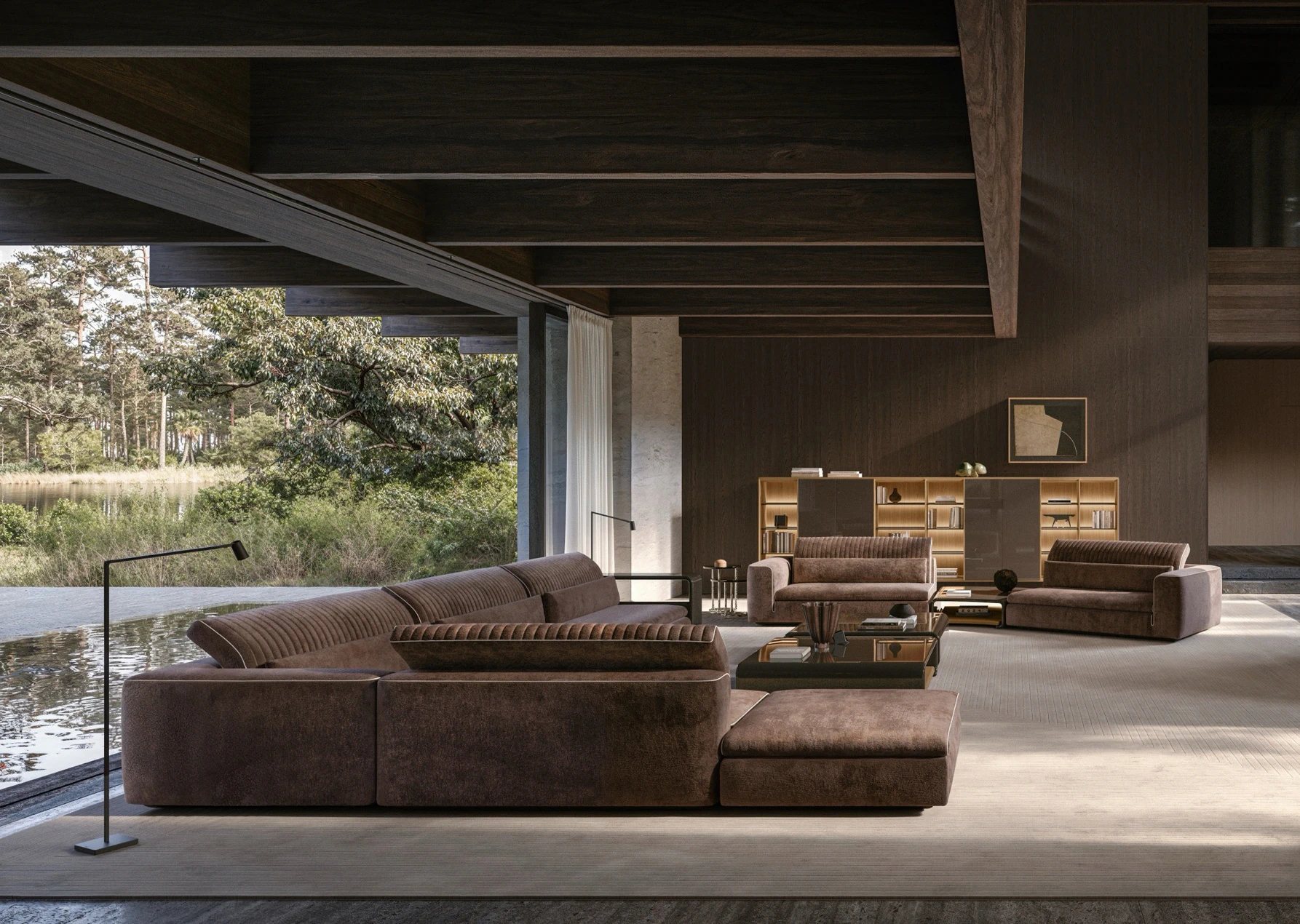 Диван Julian — Molteni & C, кожа, фото 2