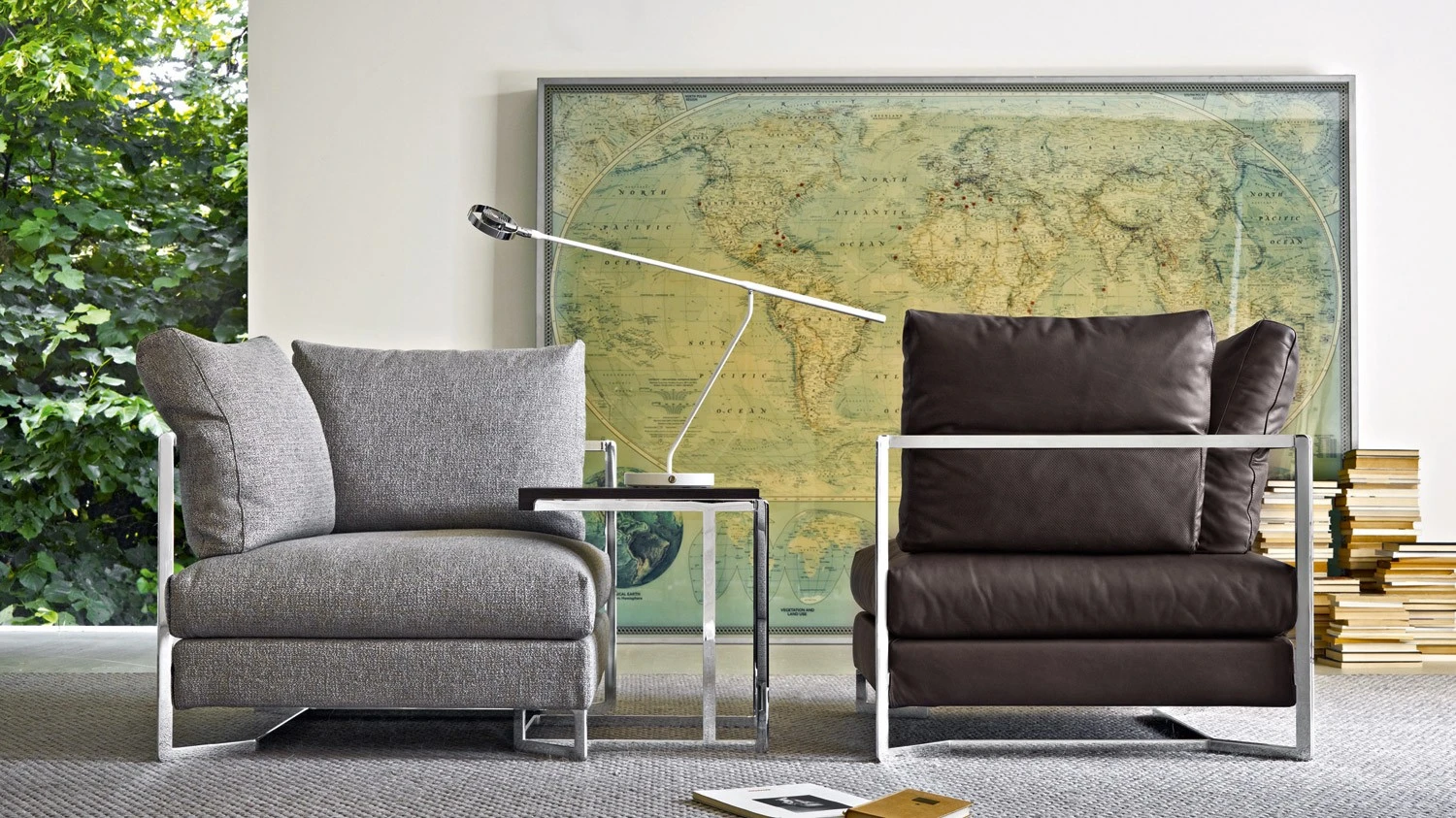 Кресло Large — Molteni & C, кожа, фото 4